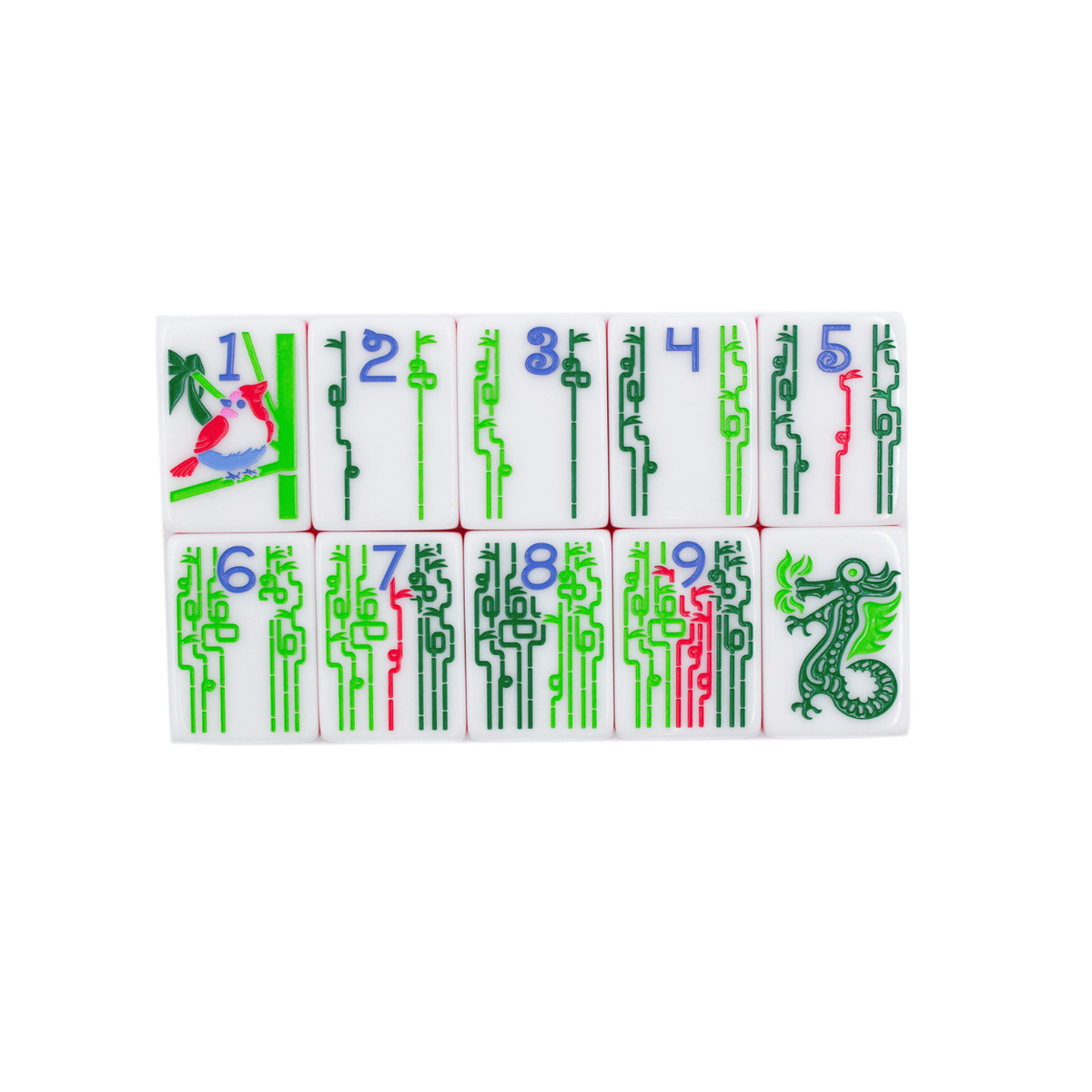 Jubilee Series Pearl White Mahjong Tiles