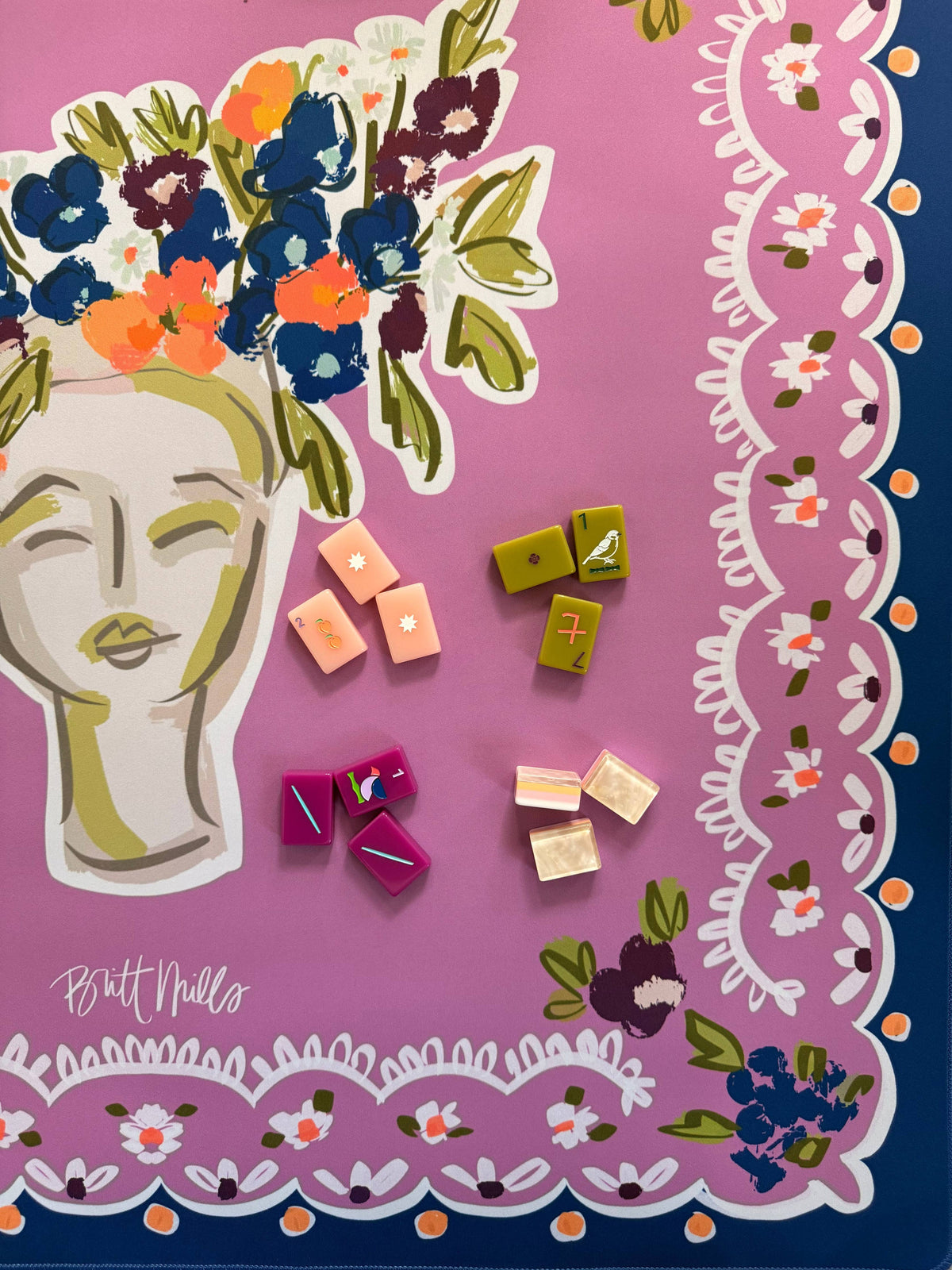 Tilly Neoprene Mahjong Mat