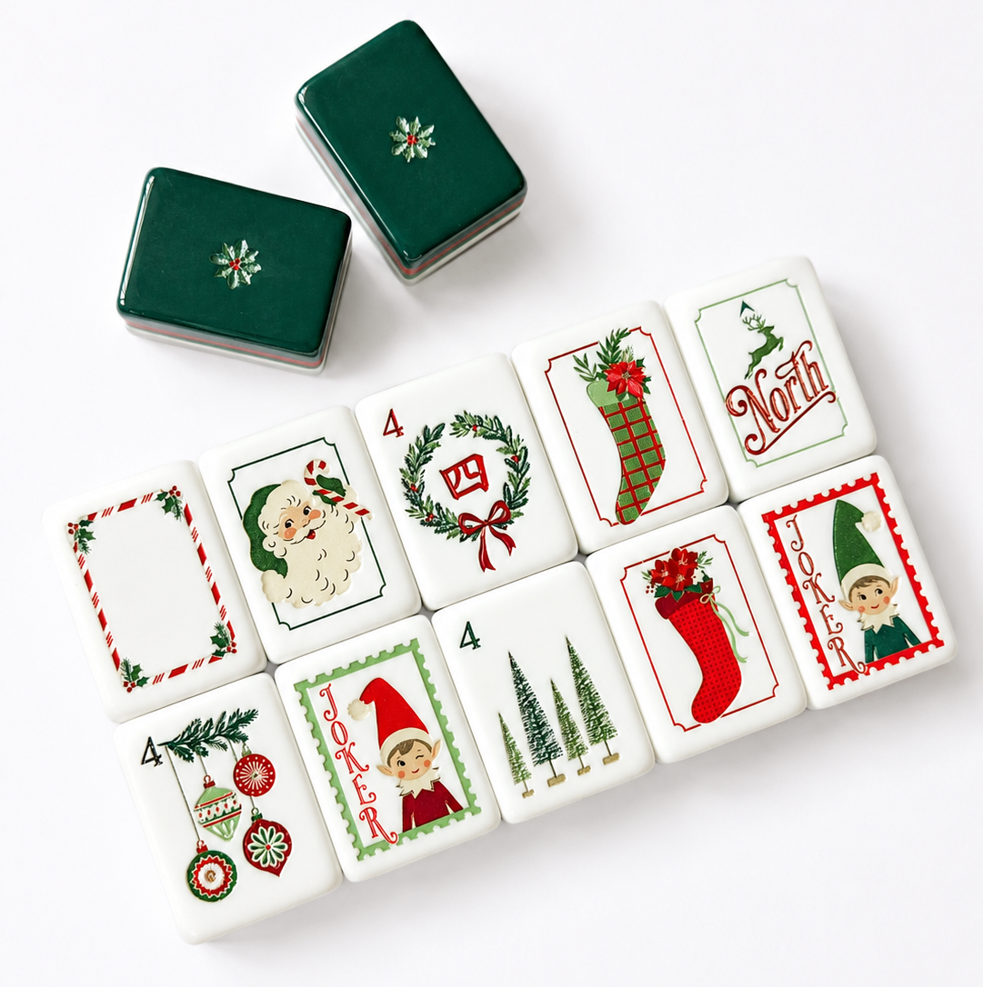 Anders Ruff Dear Santa Mahjong Tile Set