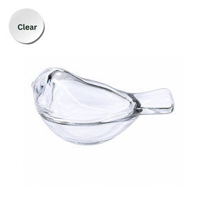 Glass Bird Dice Holder