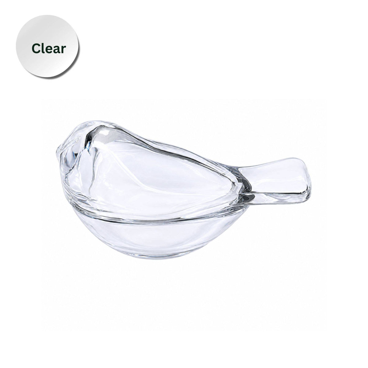 Glass Bird Dice Holder