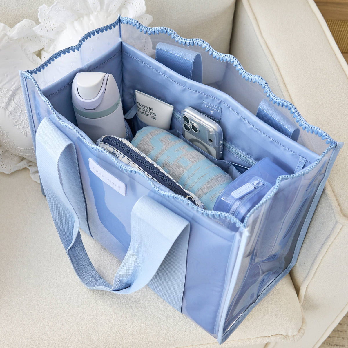 Classic Carolina Blue Case-Mate Tote Organizer