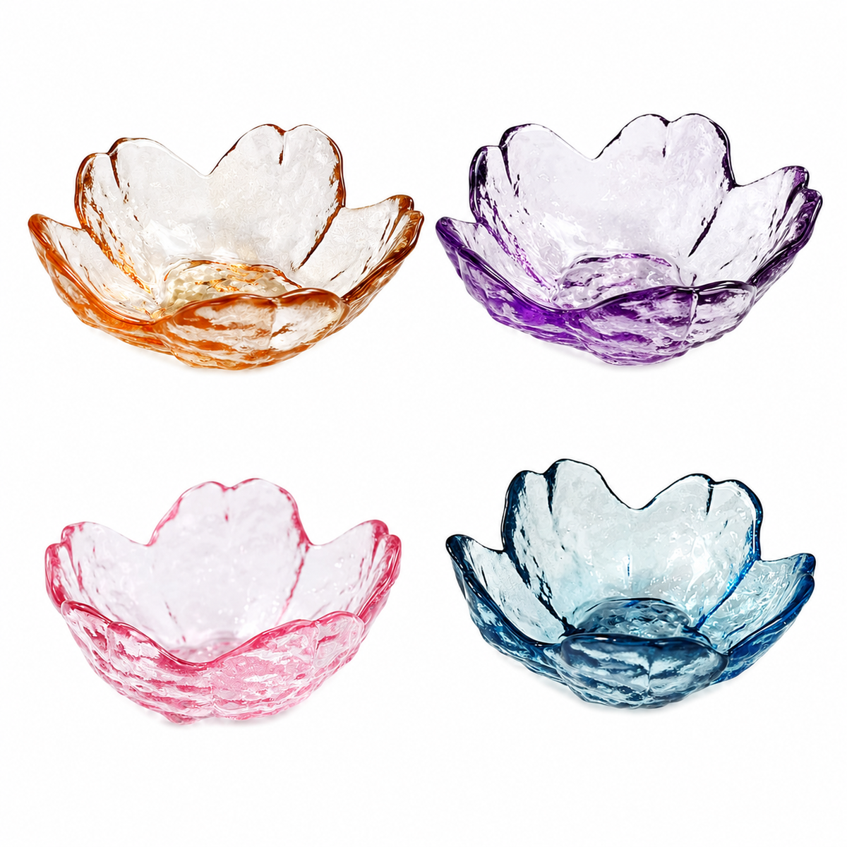 Glass Flower Dice Holder