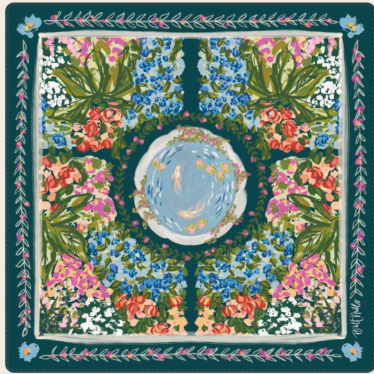 Britt Mills Eden Neoprene Mat