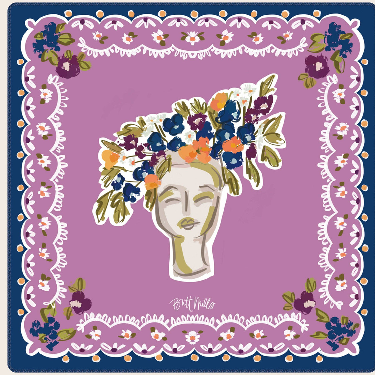 Tilly Neoprene Mahjong Mat
