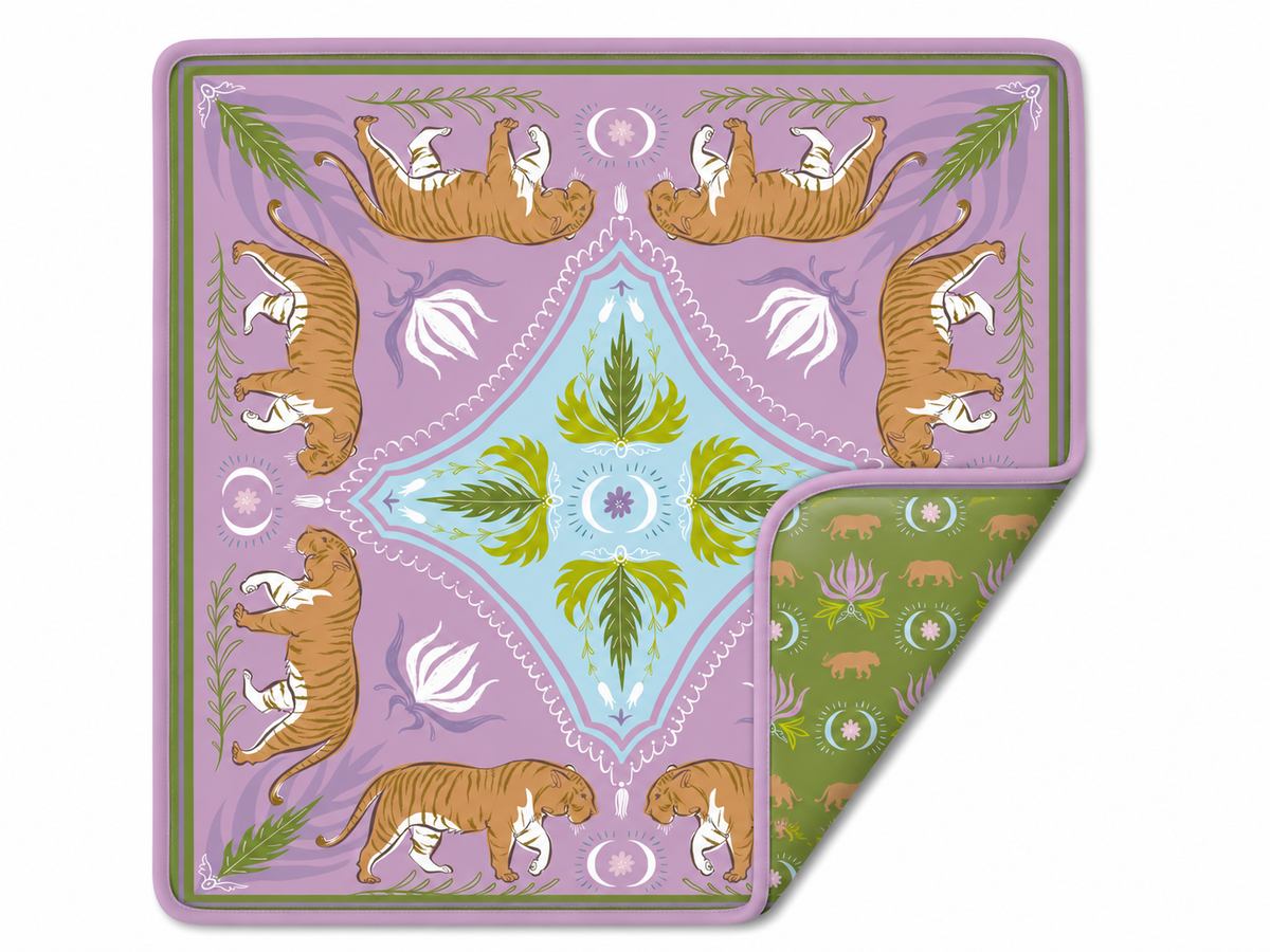 KEVA Moon Tiger Double-Sided Mat
