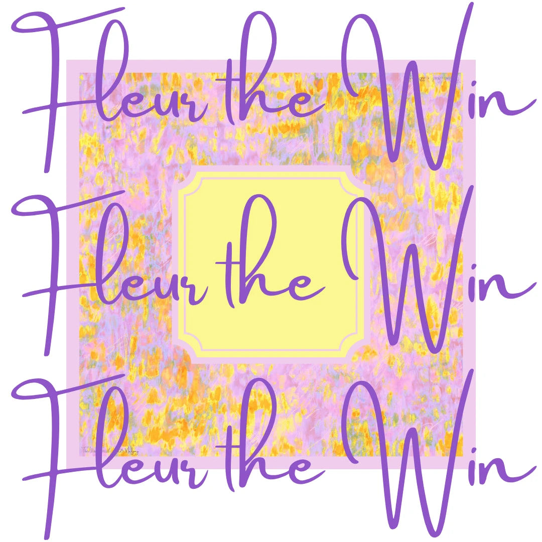 Four Winds Social Fleur the Win Mahjong Mat