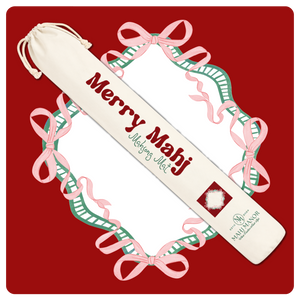 Merry Mahj Christmas Mahjong Mat