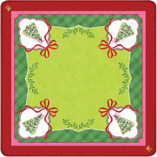 Anders Ruff Watercolor Christmas Tree Mat