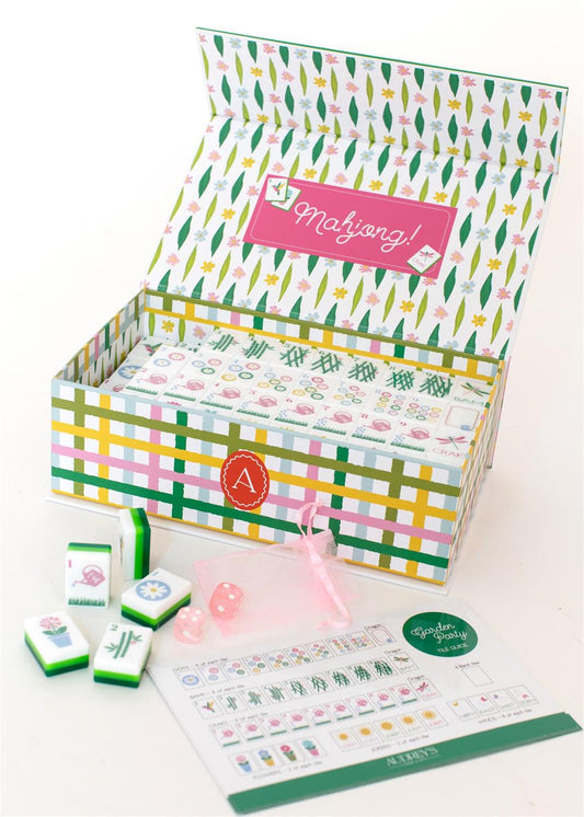 Garden Party Mahjong Tiles