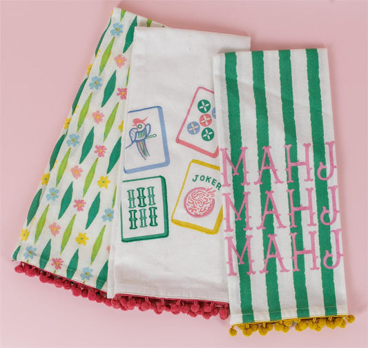 Tea Towels - Mahjong Moments