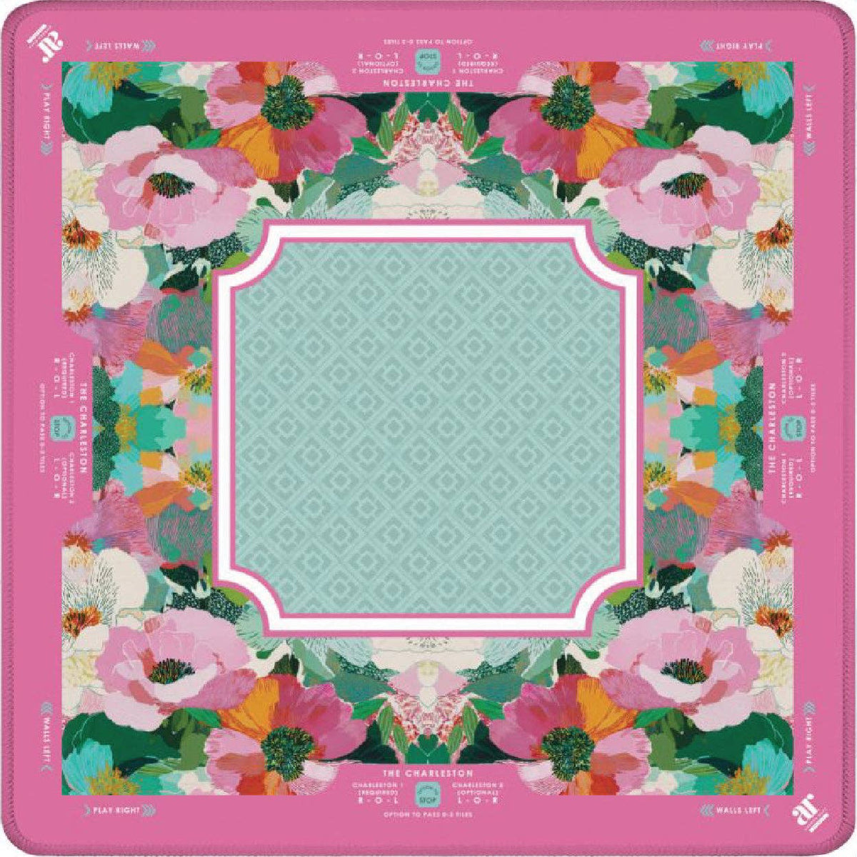 Flora Belle Mahjong Mat