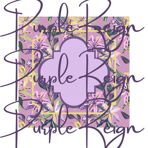 Four Winds Social Purple Reign Mahjong Mat
