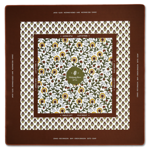 Autumn Saffron Mahjong Mat