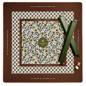 Autumn Saffron Mahjong Mat