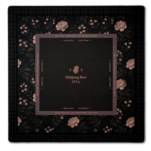Mocha Bloom – Dark Mahjong Mat