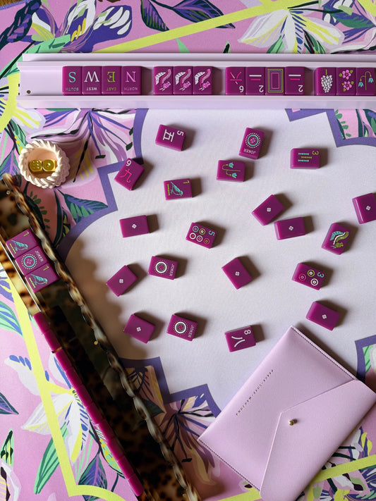 Four Winds Social Purple Reign Mahjong Mat
