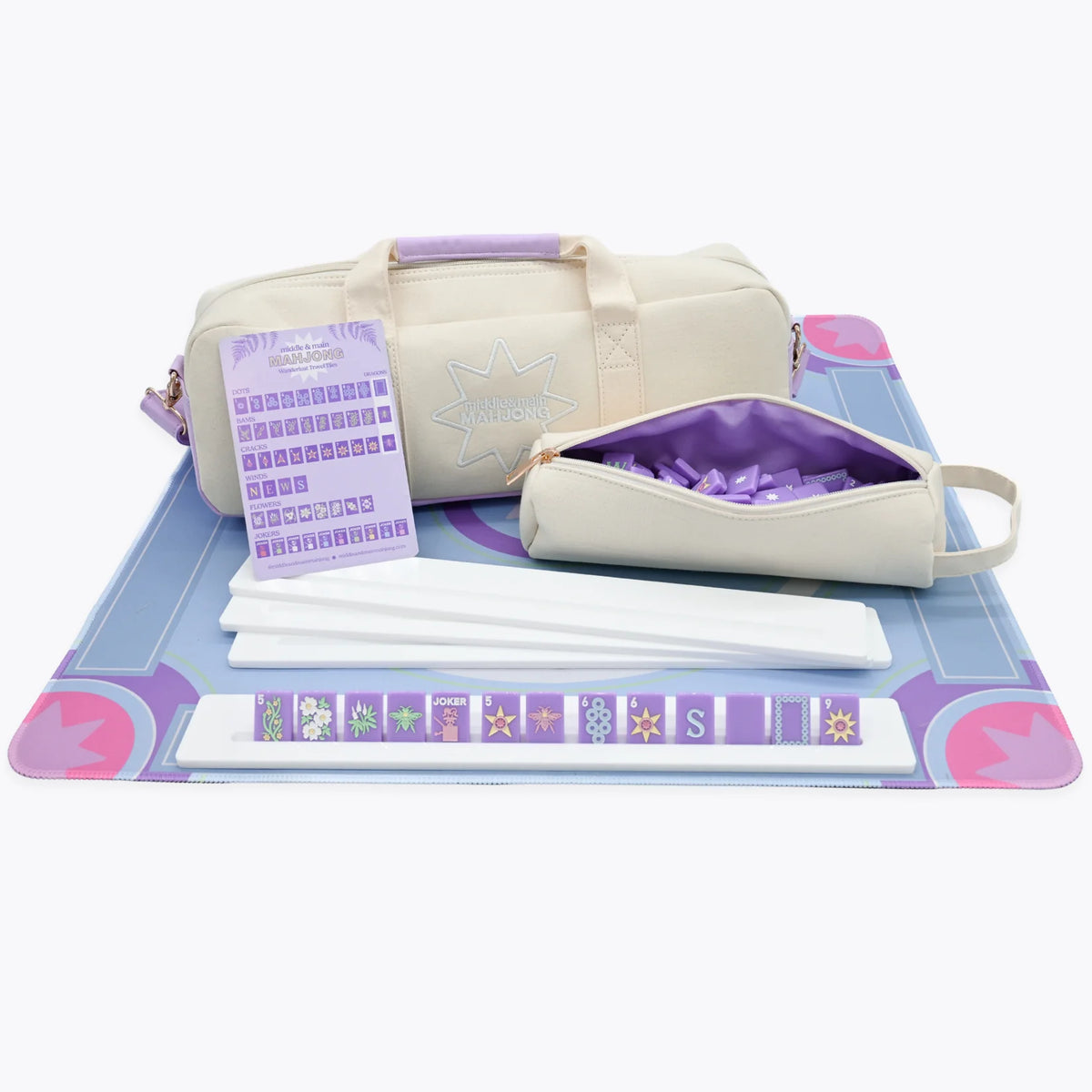 Middle and Main Wanderlust Tiles Travel Set