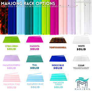 Premium Acrylic Mahjong Racks