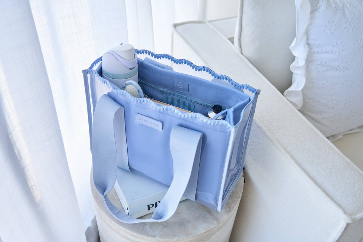 Medium Carolina Blue Case-Mate Tote Organizer