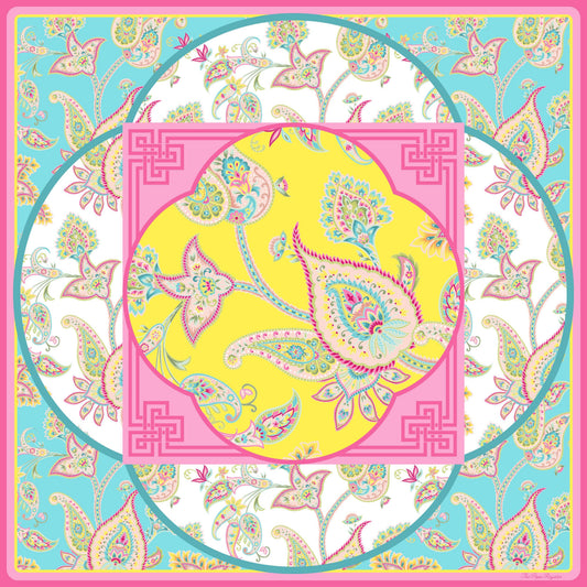 Paisley Jubilee Mahjong Mat