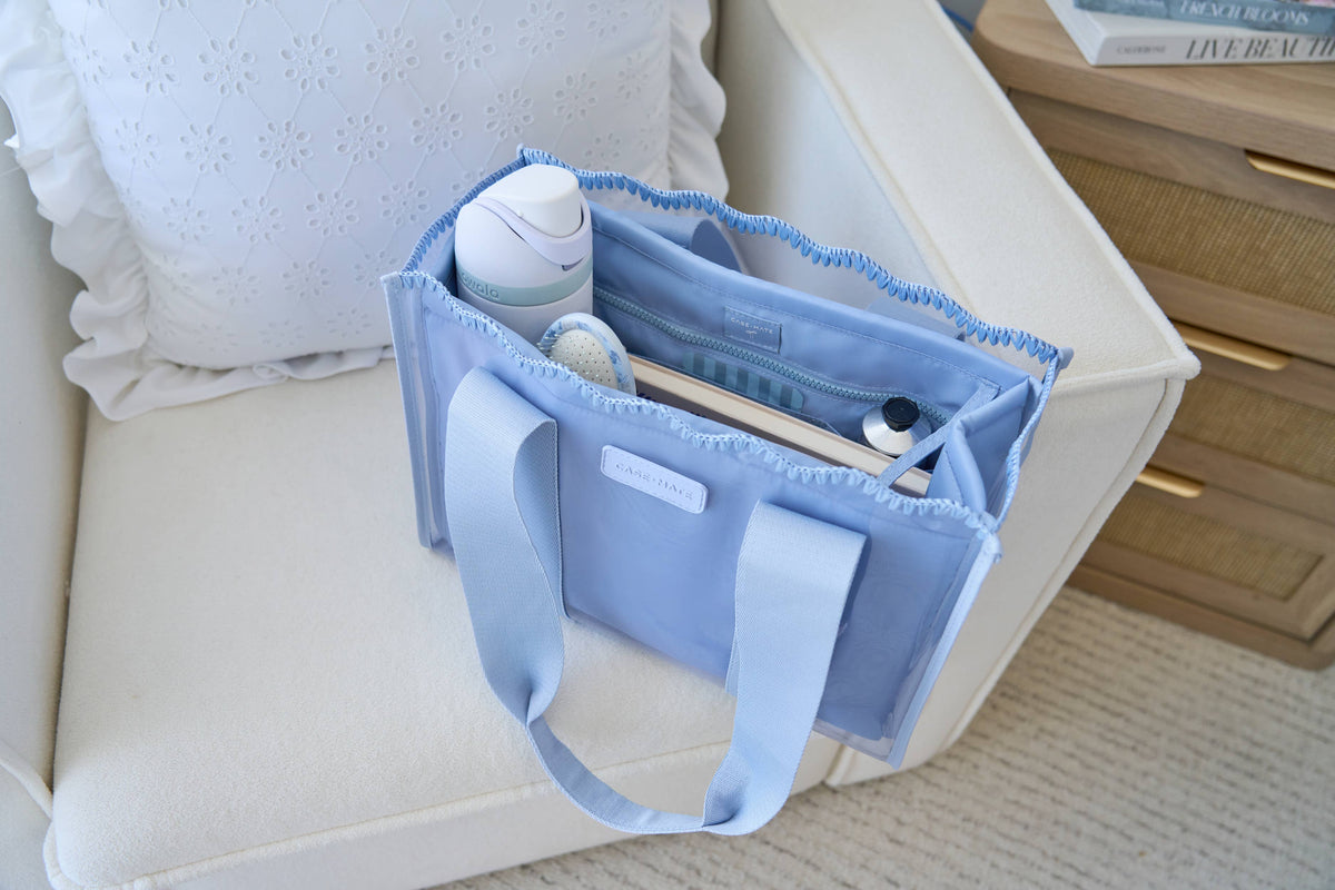 Medium Carolina Blue Case-Mate Tote Organizer