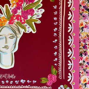 Britt Mills Scarlett Neoprene Mat