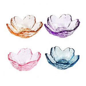 Glass Flower Dice Holder