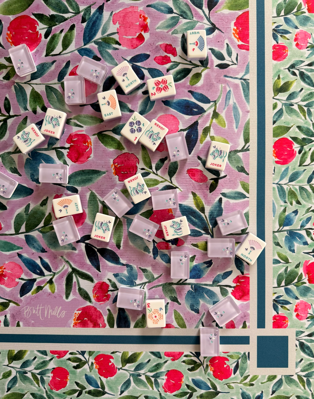 Britt Mills Flora Neoprene Mat