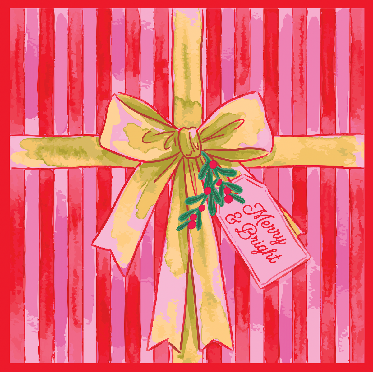 Girl Tribe Co. Christmas Present Mat