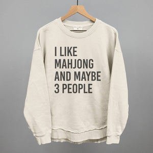 I Like Mahjong And Maybe 3 People