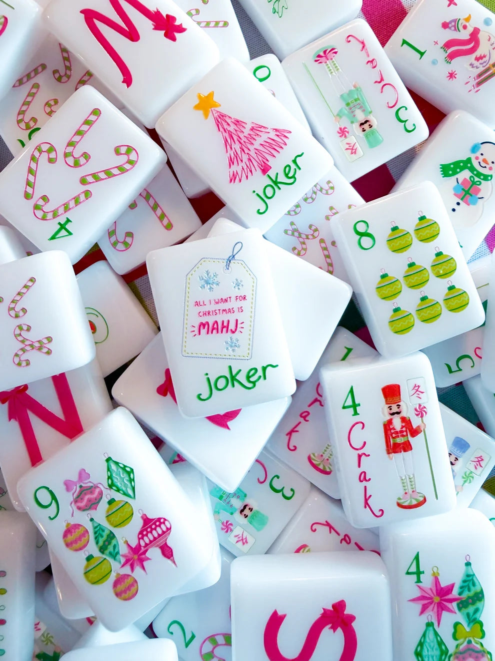 The Daily Cheer Merry Mahj Tiles – Maison Mccall