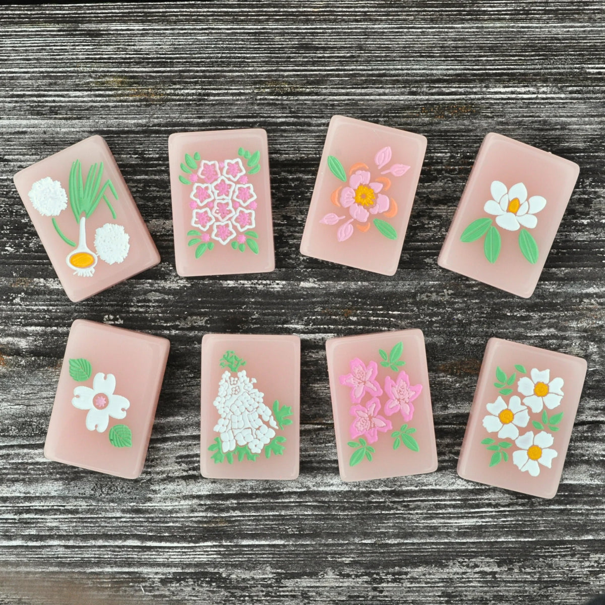 Middle and Main Peach & Pine Tiles