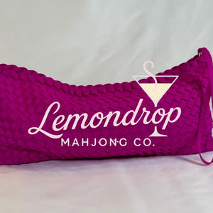 Woven Neoprene Tile/Accessory Bag - Hot Pink