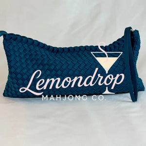 Woven Neoprene Tile/Accessory Bag - Peacock